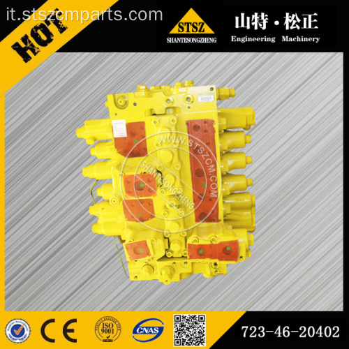 Ricambi Komatsu PC160-7 valvola principale 723-56-16104